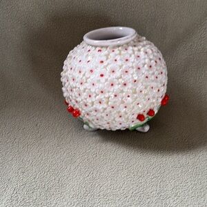 Vintage cherry blossom vase